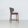 thumbnail image 3 of Tabouret de Bar à Dossier Ailé Rembourré de Qualité Contractuelle Cabo (26 Po/29 Po), 3 of 5