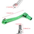 thumbnail image 3 of relayinert Easy To Install CNC Foot Gear Lever Shifter Made With Premium Materials Green 1Set, 3 of 6