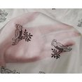 thumbnail image 4 of oneOone Silk Tabby Fabric Bird Block Print Fabric BTY 42 Inch Wide, 4 of 4