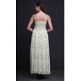 thumbnail image 3 of Bimba Robe à Bretelles Spaghetti Fluide Smockée à Imprimé de Fleurs et de Feuilles Bimba pour Femmes - Petit, 3 of 7