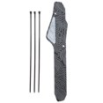 thumbnail image 1 of Bike Frame Chain Guard Pad, Universal Bicycle Frame Chain Guard Reusable  For Folding Bikes For Road Bikes For Mountain Bikes Black, 1 of 8