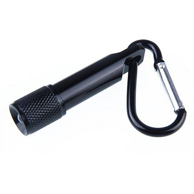 Mini Lampe de Poche LED Extérieure Mousqueton Porte-Clés Lampe de Sport Portable