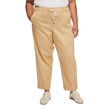 Pantalon en coutil à enfiler Lane Bryant Plus pour femmes