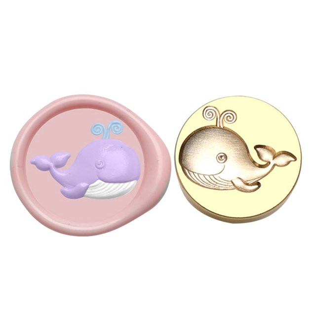 -shaped Stamp Head 3D Relief Copper Head for Wedding Card (Triceratops)