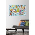 thumbnail image 3 of Nickelodeon Characters Wall Poster, 14.725" x 22.375" Framed, 3 of 4