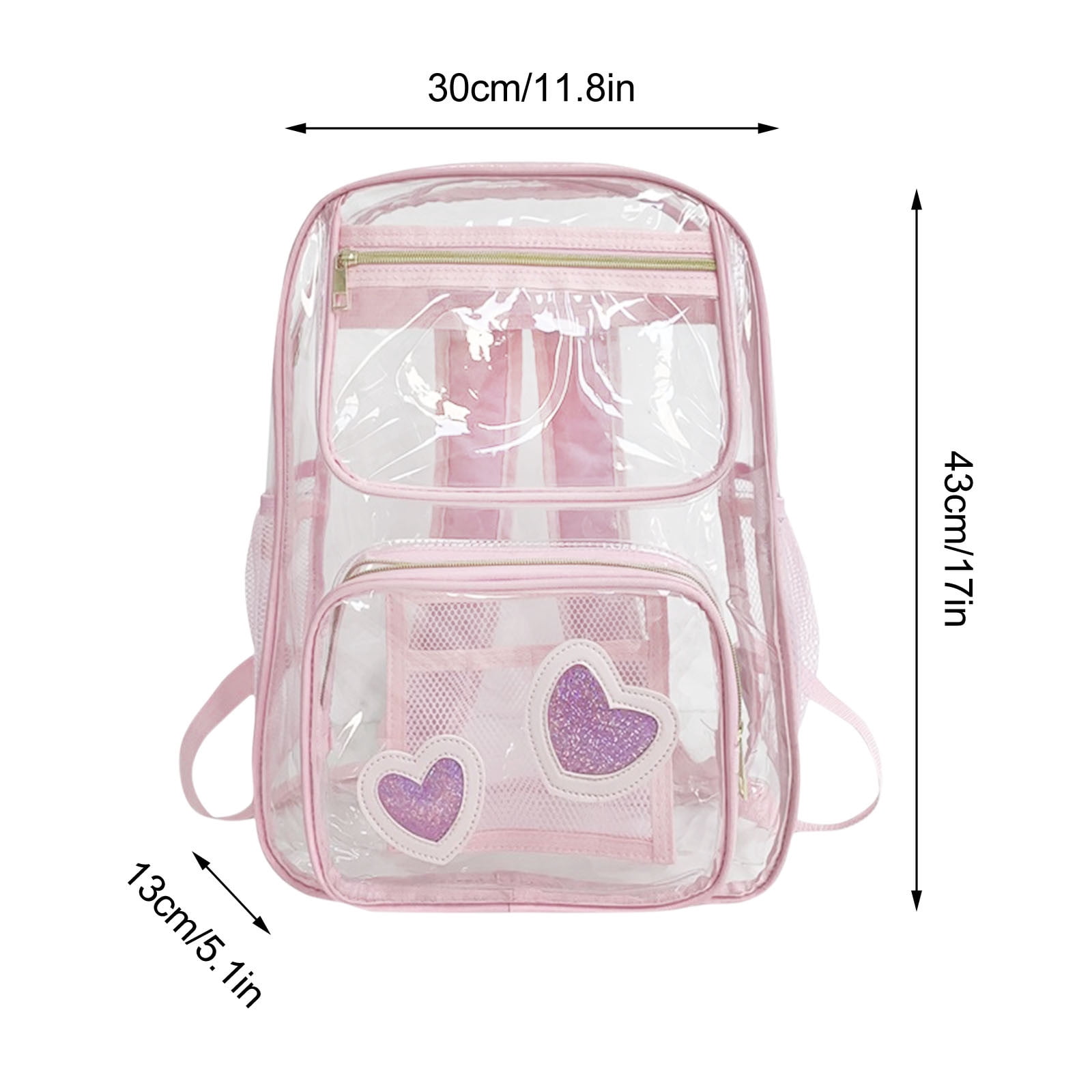 Backpacks for School Backpacks for School,Pvc Transparent Student Bag Large Capacity Backpack Leisure Travel Transparent Backpack Pvc Large School Bag,Backpack for School,Large Backpack for School