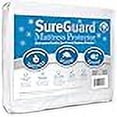 thumbnail image 3 of SureGuard King Size Mattress Protector - 100% Waterproof, Hypoallergenic - Premium Fitted Cotton Terry Cover White, 3 of 4