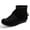 Black_001, variant on YOUSNH Tassel Flat Ankle Boots for Womens Suede Fringed Boot Shoes Round Toe Slip on Dressy Short Booties Western Fringe Cowboy Low Heel Bootie Women's Boots Blue_001 7
