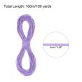 thumbnail image 2 of Uxcell Elastic Cord Heavy Stretch String Rope for Crafting DIY Sewing Hook Straps Camping Tie Down Strap Light Purple 2mm x 100m, 2 of 5