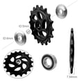 thumbnail image 3 of Mosiee Roues de Dérailleur Arrière Mtb 10-18T pour Vélos Hybrides Guide-Rouleau Accessoires de Vélo de Route, 3 of 7