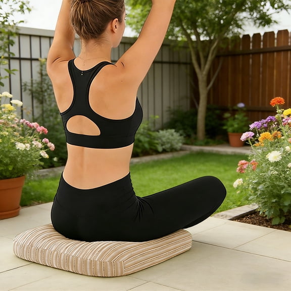 Amzcrzy Lumbar Support Cushion Comfortable Ergonomic Donut Cushion with Foambreathable Nonslip Hip Pillow Suitable for Postpartum Office Caran Chair Pads Desk Accessories Office Desk Accessories
