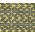 thumbnail image 4 of oneOone Cotton Flex Fabric Square|Diamond & Triangle Geometric Print Fabric By The Yard 40 Inch Wide, 4 of 4