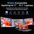thumbnail image 3 of TUTT 16” Dual Portable Monitor | Single Cable Connection | 16:10 Ratio IPS, Stand-Alone Design | Windows, MacBook | S900, 3 of 15