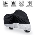 thumbnail image 1 of Unique Bargains XL Motorcycle Cover Outdoor Waterproof dustproof for forforharley davidson, Silver&Black, 1 of 7