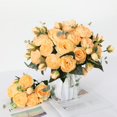 thumbnail image 3 of 1Pcs Realistic Simulation Peony Ornamental DIY Table Centerpieces Faux Silk Flower Home Decor, 3 of 10