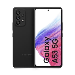 Restored Samsung Galaxy A53 5G Black 128GB Unlocked Smartphone Like New