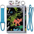 thumbnail image 1 of DEBGFS Kids Wallet Soft Boys Wallet with Safe Hook-and-Loop Closure Versatile Card Holder for Children‘s Needs,multicolor4, 1 of 2