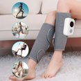thumbnail image 1 of Leg Massager,Leg Compression Massager for Circulation,3 Modes and 3 intensities of Leg Massager with Heat and air Compression for Tired and Tense Legs 2Pcs, 1 of 6