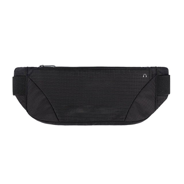 EeaseCA Sac de Taille de Course Léger à Grande Capacité pour Homme Homme Femme, Poche Multifonction Extérieur (Noir)