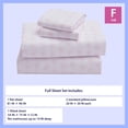 thumbnail image 3 of Mainstays Kids Microfiber Bed Sheet Set, Full, Bows, 4 Pieces, 3 of 8