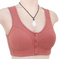 thumbnail image 4 of XZNGL Womans Embroidered Glossy Comfortable Breathable Bra Underwear No Rims, 4 of 5