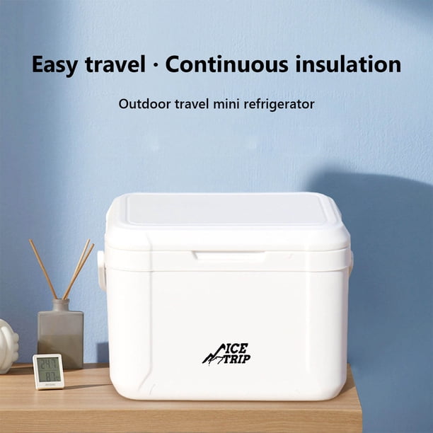 Glacière rigide - Boîte isotherme portative isolée, glacière de camping | Glacière de 6 litres avec poignée, glacière rigide pour pique-nique sur la plage avec sac de glace pour tailgating Glacière rigide - Boîte isotherme portative isolée, glacière de camping | Glacière de 6 litres avec poignée, glacière rigide pour pique-nique sur la plage avec sac de glace pour tailgating