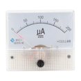 thumbnail image 2 of Current Analogue Ammeter, Professional Durable 2.5 Current Analog Ampmeter Panel DC 0-200uA, 2 of 9