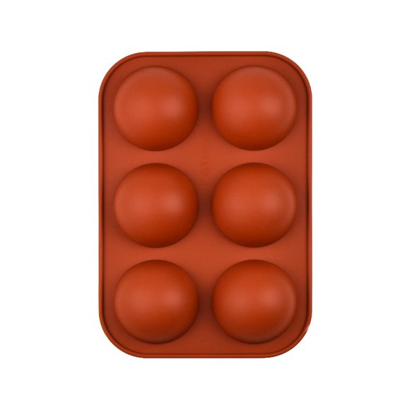 1 Pcs Moules en Silicone pour Bombes de Chocolat Chaud Hémisphère Moyen Moules en Silicone, Moules de Cuisson en Silicone Hémisphère pour Chocolat, Gâteau