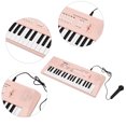 thumbnail image 4 of Yeacher Electronic Piano with Mini Keyboard 37-Key Electronic Keyboard Piano Children' s Piano Pink, 4 of 8