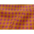 thumbnail image 4 of oneOone Viscose Jersey Fabric Gingham Check Print Fabric BTY 60 Inch Wide, 4 of 5