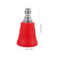 thumbnail image 2 of Mobutofu 1Set Hose Nozzle Sprayer Adapter Red for Home Cleaning Car Maintenance High Pressure Washer Hose Fitting, 2 of 8