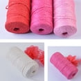 thumbnail image 4 of pitrice Hemp Rope Colorful Natural Jute Twine String Roll Hemp Cord for DIY Art Crafts and Wrapping, 4 of 8