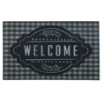 thumbnail image 1 of Mohawk Home Farmhouse Chalkboard Grey 1' 6" X 2' 6" Door Mat, 1 of 6