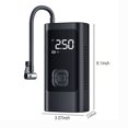 thumbnail image 3 of Portable Air Compressor Pump With Built-In Power Bank And LED Light 6.1 in x 3.07 in x 2.24 in Digital LCD Display 150 PSI Max, 3 of 9