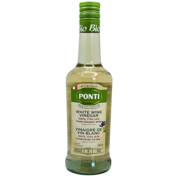 Ponti Organic White Wine Vinegar