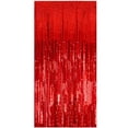 thumbnail image 2 of WHEANG Blue Streamers Decorations Fringe Themed Decorations Foil Curtain Blue Birthday Decor, 2 of 5