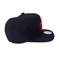 thumbnail image 3 of Mitchell and Ness Toronto Raptors Partial Claw Logo Red/Black Snapback Hat, 3 of 5