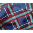 thumbnail image 4 of oneOone Silk Tabby Fabric Madras Check Decor Fabric Printed BTY 42 Inch Wide, 4 of 4