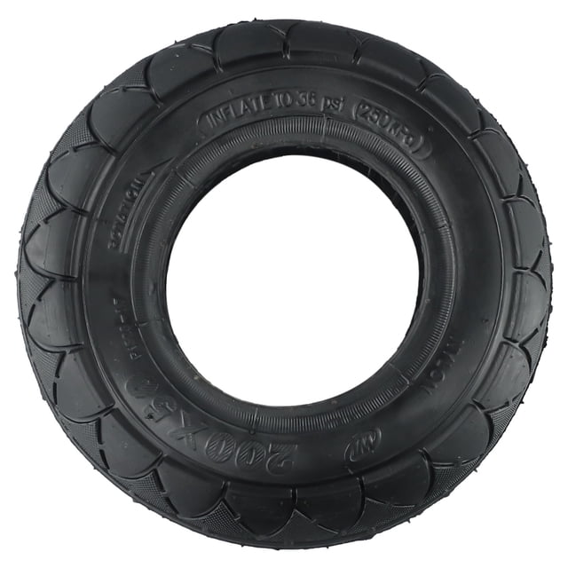 Bgsha 200x50 Electric Scooter Tire Inner Tube Bent Valve For 8x2 inch