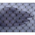 thumbnail image 4 of oneOone Viscose Chiffon Fabric Swirl & Check Ikat Printed Fabric 1 Yard 42 Inch Wide, 4 of 4