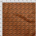 thumbnail image 3 of oneOone Polyester Lycra Orange Fabric Skull Sewing Craft Projects Fabric Prints By Yard 56 Inch Wide, 3 of 4