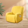 thumbnail image 2 of recliner Chair Covers Protective Sofa Slipcovers for Banquet Conference Cafe Yellow, 2 of 8