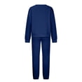 thumbnail image 3 of Cameland Jogging Suits For Womens 2 Piece Long Sleeve Sweat Suit Solid Color Winter Fleece Tracksuits, 3 of 7