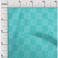 thumbnail image 1 of oneOone Cotton Silk Fabric Geometric Block Print Sewing Fabric BTY 42 Inch Wide, 1 of 4