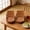 Brown, variant on JZCHUNTOY Household Bone Dishes Set, 9 Pieces Include 8 Food Grade Plates 1 Storage Base, Stackable Smooth Edge Food Residue Tray, Reusable Snack Serving Dish for Dining Table, Party, Picnic