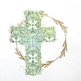 thumbnail image 1 of Serviettes en Papier Vert Croix, 1 of 4