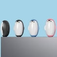 thumbnail image 4 of Binwennn Penguin Shape Reusable Lint Roller Penguin Lint Roller Penguin Shape Lint Roller Penguin Shape Washable Sticky Roller Penguin Lint Remover Laundry Lint Catcher Reusable Blanket Lifter for, 4 of 7