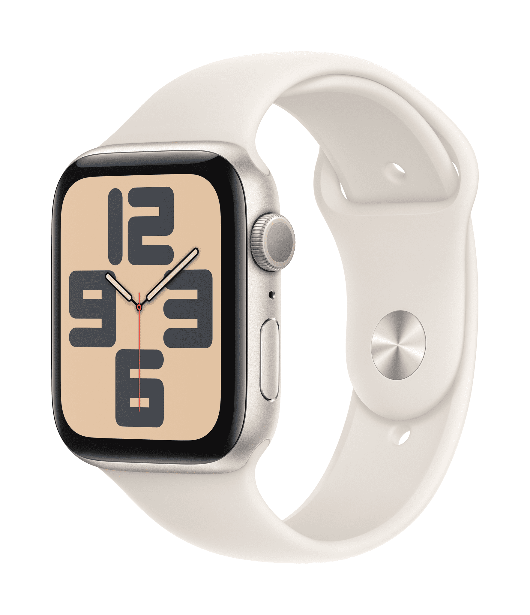 Apple Watch SE2 44mm GPS boîtier aluminium comète avec bracelet sport comète - P/M