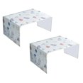 thumbnail image 1 of Oleegame 2PC Produce Storage Microwave Protection Cover, Oven Cover, Microwave Oven Oil And Moisture-proof Cover, 1 of 2