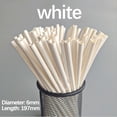 thumbnail image 4 of Disposable Paper Straw Beverage Party Dessert Cake Decoration(200Pc), 4 of 9